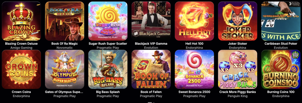nv casino games