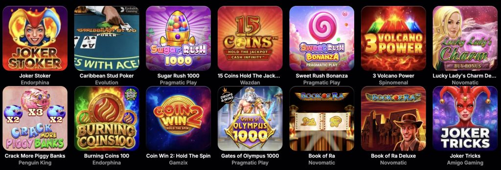 nv casino games